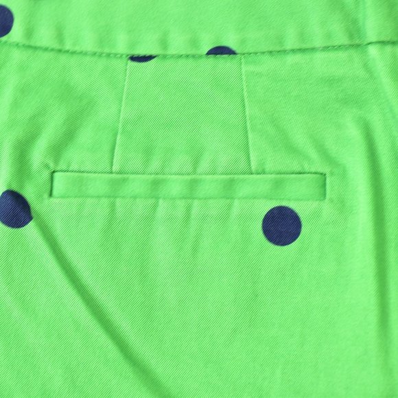 J Crew Factory Stretch City Fit Chino Shorts Size 0 Red Green Clothes Lot Preppy - Picture 12 of 13